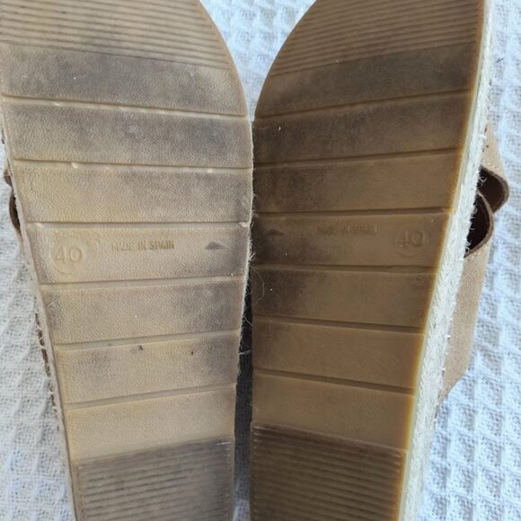 Eric Michael Leather Slide-On Sandals - Picture 5 of 5